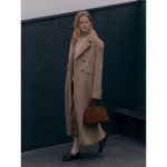 모우트 BASIC COLLAR LONG DOUBLE COAT MO23WCT002A