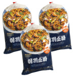 노브랜드 야끼소바 170g 3개입 x 3팩 면과 액상소스구성 일본볶음우동 야키소바
