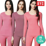 BYC 비와이씨 여성내복 베이직 여상하 105 인디안핑크