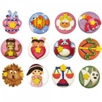 별자리 점토 비누 만들기 쪼물락 10인 클레이 조물락