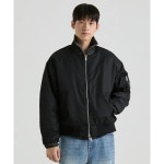 무신사스탠다드 오버사이즈 칼라리스 MA-1 보머 자켓 재킷 MMBJJ5Z02