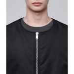 무신사스탠다드 오버사이즈 칼라리스 MA-1 보머 자켓 재킷 MMBJJ5Z02