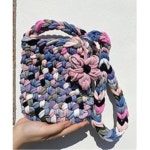 업사이클링 제로웨이스트 DIY 양말목 가방 핸드폰 크로스백