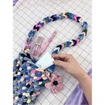 업사이클링 제로웨이스트 DIY 양말목 가방 핸드폰 크로스백