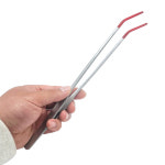 파충류 도마뱀 먹이 핀셋 밀웜 피딩용 곡선 집게