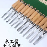 우드카빙 조각도 조각 도구 터닝 전기드릴 치즐 목공예