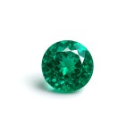 랩그로운 에메랄드 합성 에메랄드 라운드컷 0 98캐럿