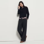 빈폴레이디스 울 와이드 슬랙스 BF5X21C584