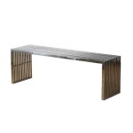 스텐 벤치 대기 카페 정류장 의자 스테인리스 스툴 A 스테인레스 스틸 짧은 대변