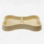 와인앤쿡 와인앤쿡 뼈다귀모양 밥그릇 쌍식기