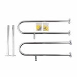 안전보조손잡이 세면대 분리형 U형 장애인손잡이 욕실