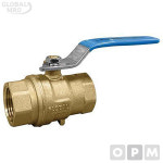 볼밸브 40K 170도 1-1 2 풀보어 신주 수도부속 황동 개폐