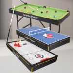 아리프 연말 실내 게임 당구 포켓 탁구 하키 컬링