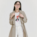 베스띠벨리 그래픽 반팔 티셔츠 BKIBE2812