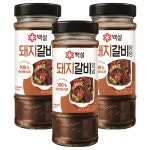 CJ제일제당 백설 백설 돼지갈비양념 500g 3개