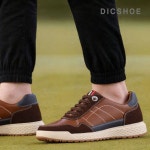 딕슈 남성 소가죽 스파이크리스 스니커즈 골프화 3 GFMS273