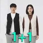 미라지 1 1 남여 공용 양모 퀼팅 경량 패딩 조끼 17 L 100 105