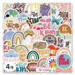 아이엔피 감성충만 방수PVC 다꾸 스티커 50p BEKIND 5개 G1116