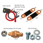 조조모터스 3 8 측면 포스트 원격 배터리 분리 스위치 12V 킬 카 트럭 RV 캠퍼 UTV 방지 200 1000 AMP 헤비 듀티 켜짐 꺼짐