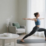 스틱용 향 홀더 원형 인센스 볼 미니멀리스트 플레이트 6 2 u201D 너비