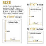 갤러리 벽 또는 테이블탑 디스플레이용 3pcs 8x10 6pcs 5x7 4x6 사진 프레임을 포함한 BESCRCL 15 팩 실제 유리 액자 콜라주 장식