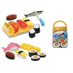 한립토이스 소꿉놀이 22pcs 김밥 생선 초밥 싹뚝 썰기 1개