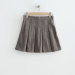 로엠 울 플리츠 미니스커트 RMWHC4TRT5