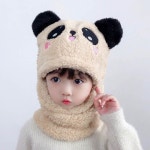 동물 팬더 털 모자 방한 겨울 귀여운 팬더모자 동물모자 키즈모자 유아모자 어린이모자