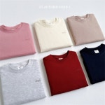 여유로미 oui 시보리 티셔츠 비비드아이 유아단체티 아동단체티 어린이옷 S