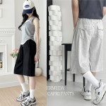 피턴진 버뮤다 에어스트레치 와이드 7부 팬츠 GTTSS1027W