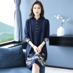 여자 데이트룩 니트 스커트 추동 스카프 패치 슬림핏 코트 중기장 SPO마켓4