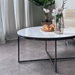 리츠 블랙펄 세라믹 호텔 라운지 펜션 카페 원형 낮은 소파 테이블