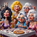 페인팅 크로스 모자이크 자수 올드 프렌즈 우정 할머니 1 J3941-5