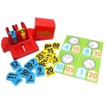 시계보기 시간학습 놀이융합 어린이 빙고보드게임 유아장난감 유치원교구 숫자판