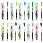 캘리그라피용 컬러 붓펜 10가지 중