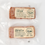 샤르베티에 수제 햄 플레인 떡갈비 미트로프 무첨가물 저염 아이반찬 캠핑 브런치 250g