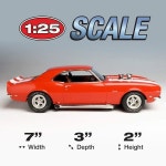 AMT 1968 쉐보레 카마로 Z 28 1 25 스케일 모델 키트