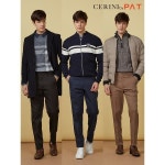 세리니 바이 피에이티 CERINI by PAT 남성 이중직 TC 기모 본딩 팬츠 3종 세트