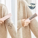 프리미엄 휴대용 보풀 제거기 - 수동 니트 먼지 클리너 그린 그린