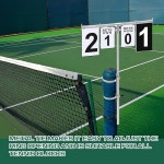 실리풀 테니스 스코어보드 스코어키퍼는 배구 농구 야외용 최다 세트와 호환되는 네트용입니다