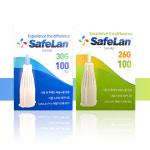 보성메디텍 세이프란 란셋니들 26g 1박스 100개입 100개 세이프란란셋니들