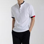 스타일에스 남자 림 차이나 카라 반팔 티셔츠 여름 헨리넥 반팔티