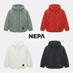 네파 네파 여성 간절기 춘추용 써모-퍼프 후드 패딩 자켓 90 90 바닐라E08