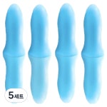 누비나 수면용 소음방지 방음 귀마개 8p 세트 소 4세트