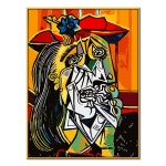 피카소 유화 그리기 diy 명화 그림 포스터 색칠하기 페인팅 세트 옵션5 내부프레임 1개