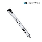 슈퍼스트로크 제너지 피스톨 투어 GT TOUR PISTOL 화이트블랙 퍼터그립