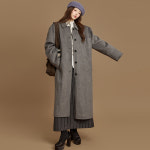 딘트 레글런 핸드메이드 울 코트 j2992