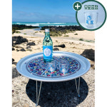 삼시세끼 레트로 양은밥상 발상 꽃밥상 교자상