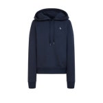 헤지스레이디스 기모 네이비 로고자수 후드 티셔츠 WSTS4D900N2