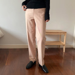 제이에이치스타일 여성용 소프트 스트레이트 밴드 슬랙스 S GNBROK371